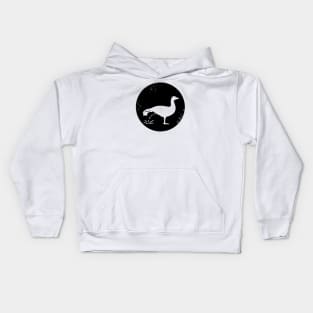 peeing duck - light Kids Hoodie